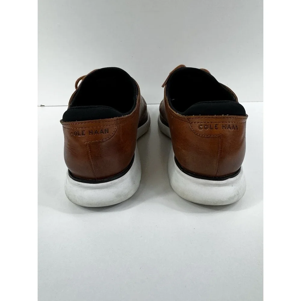 Cole Haan Perforated Leather Casual Sneakers Brown Men's Size 12M C27879